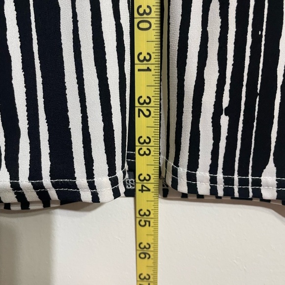 Vince Camuto Black and White Long Sleeve Sheath Dress, Sz 6 NWOT - Picture 10 of 10